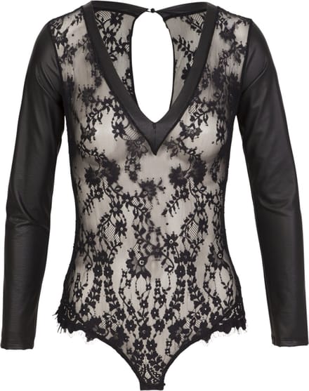Sapph - Body CARLEY zwart - Maat M