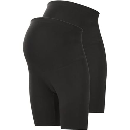 ESMARA Set van 2 korte zwangerschapsleggings (Zwart, M (40/42))