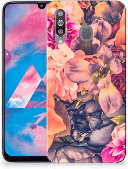 Samsung Galaxy M30 TPU Case Bosje Bloemen