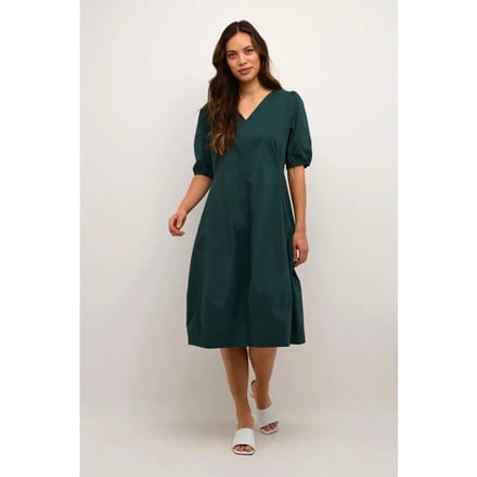 Jurk Casual fit Botanical Garden green