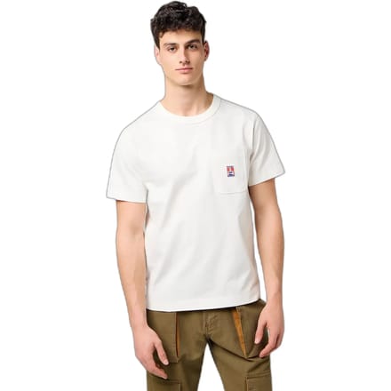 T-shirt Korte Mouw Wrangler 112371499-WORN WHITE