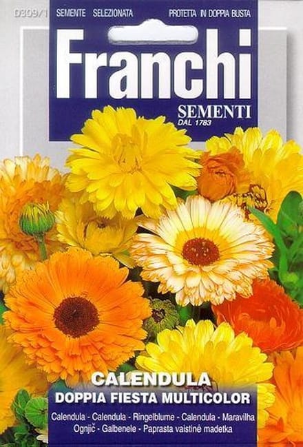 Franchi - Calendula Doppia Fiesta - Goudsbloem Mengsel