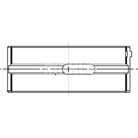 Hoofdlager MAHLE 213 HL 21652 000