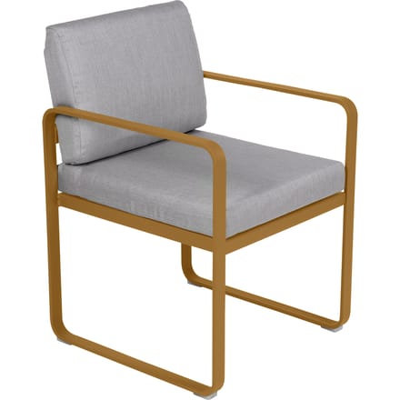 Fermob BELLEVIE fauteuil voor de eethoek - D2 peperkoek - 79 Flanelgrijs
