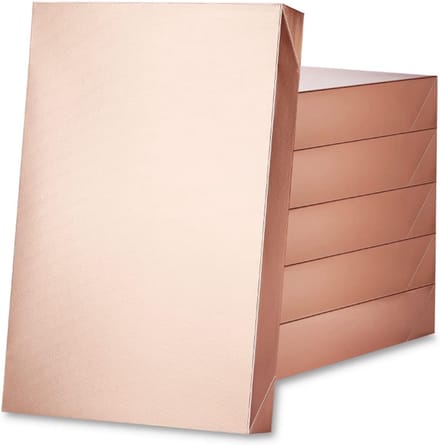 6 extra grote geschenkdozen met deksels 47x30x7 cm