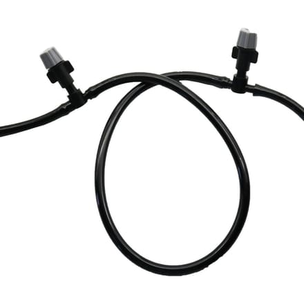 10m Kleine Afmeting Tuin Gazon Buiten Irrigatie Plastic Sproeierspuiten Spuitkoppen Sets Spuit Koeling Verstuiving Sproeier Spuitkop black