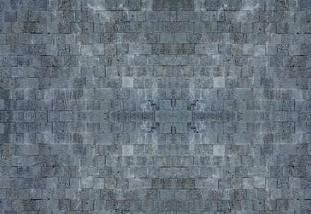Fotobehang Stone Wall | PANORAMIC - 250cm x 104cm | 130g/m2 Vlies