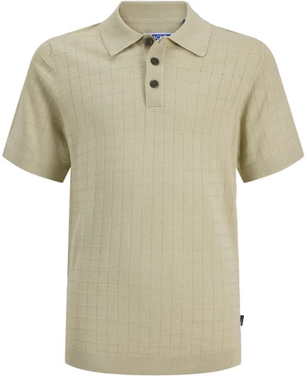 JACK&JONES - JPRBLAWILLIAM STRUCTURE KNIT POLO JNR - Jongens - Polo's