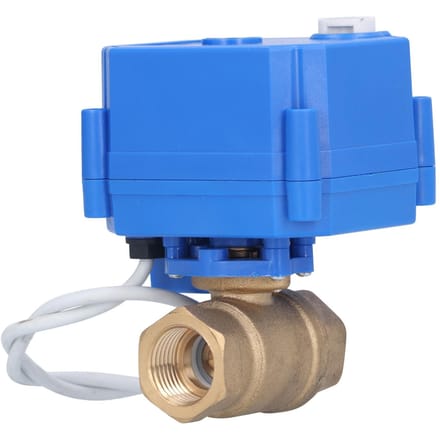 Elektrische Kogelkraan BSP Messing Gemotoriseerde Mini DN15 1 2in DC12V 3-Draads Opstelling Accessoire