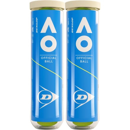 Dunlop Australian Open Tennisballen (2x 4-can)