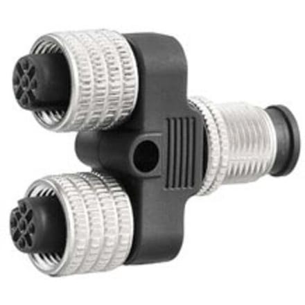 Weidmüller 1783410000 Sensor/actuator verdeler en adapter M12 Aantal polen (sensoren): 5 Adapter, Y-vorm 1 stuk(s)