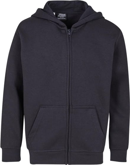 Urban Classics - Kids Basic Essential Vest Met Capuchon Kinderen - Kids 110/116 - Donkerblauw
