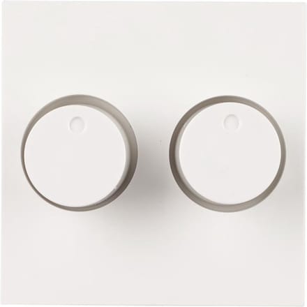 Q-Link Mql s-l centraalpl polar wit knop duodimmer