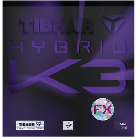 Tafeltennisrackethoes Tibhar Hybrid K3 FX