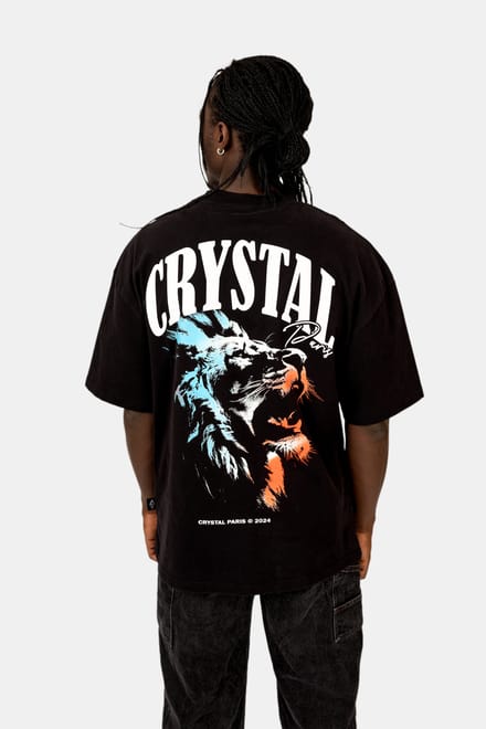 Crystal Paris Oversized T-shirt Raw
