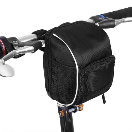 ZEYNOMAX- Fietsstuurtas Waterdicht - Fiets Frame Tas - Heuptas - Grote Capaciteit - Multifunctioneel - Reflecterend Design - Fietsframe Tas