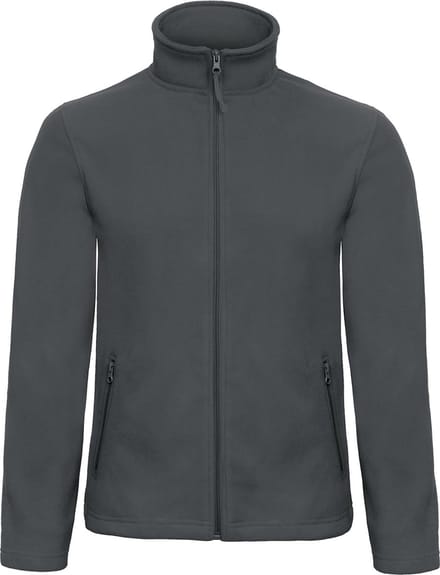 Fleecevest 'ID.501 Micro Fleece Full Zip' Maat M Donkergrijs