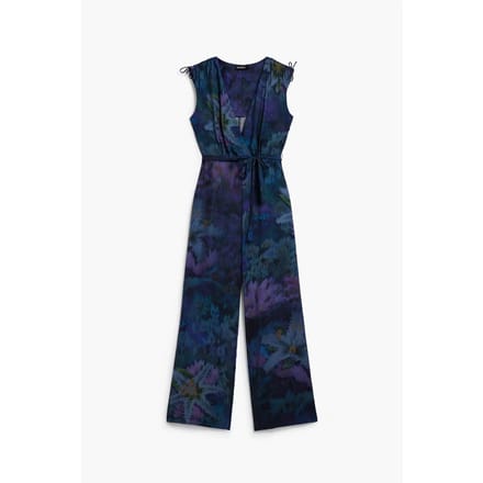 Dames jumpsuit Desigual Floresazul