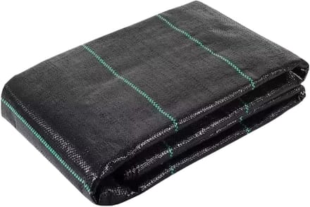 Onkruiddoek Bodemdoek - Tuindoek Mulchmat - Onkruid Groei Remmen - Extra Sterk UV Stabiliteit - 1.6 x 5 Meter - Zwart