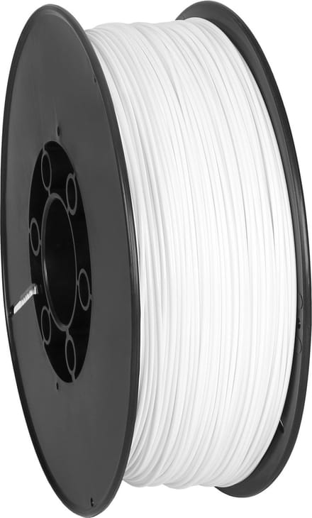 Wit filament PLA draad 1,75 mm 3D-printer MADE IN EU