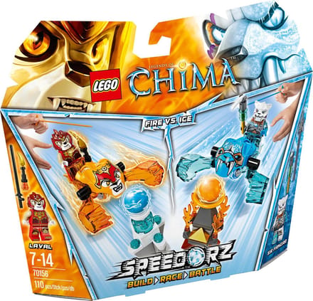 LEGO Legends of Chima Fire vs. Ice, Bouwpakket, 7 jaar, 102 stuk(s)