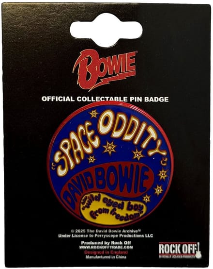 David Bowie Space Oddity - Pin