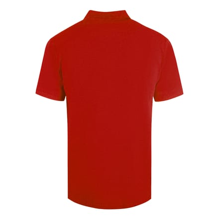 Cavalli Class rood poloshirt met vet logo