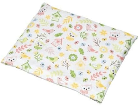 Dailygoods- Kersenpitkussen CE-gecertificeerd - 100% Katoen - Natuurlijke Kersenpitvulling - Warmte- en Koudetoepassing - Compact 19×18 cm - Warmtekussen