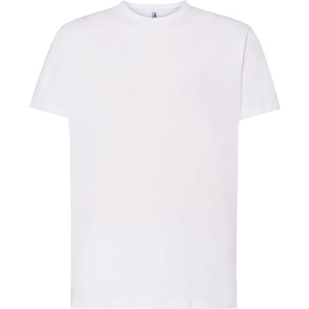 JHK Heren Premium Normaal T-Shirt (Wit)