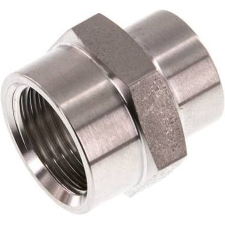 G 3/8'' x G 1/4'' RVS Sok 40 Bar