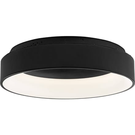 Luce Ambiente Design LED plafondlamp Noah, zwart, Ø 60 cm, metaal, CCT