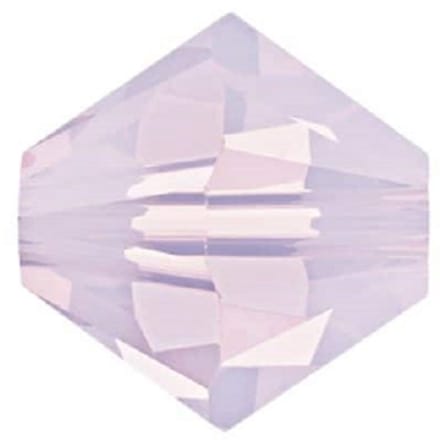 Swarovski Elements, 36 stuks Xilion Bicones, 6mm, Rose Water Opal