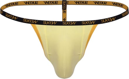 SUKREW G-String Gleaming Gold - MAAT S - Heren Ondergoed - String voor Man - Mannen Thong