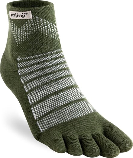 INJINJI | Outdoor Midweight Mini-Crew Wool Forest (Maat - S) | Teensokken