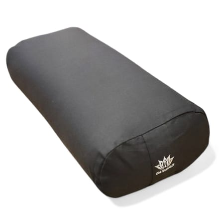 YogaStyles Design Bolster - Ovaal Zwart