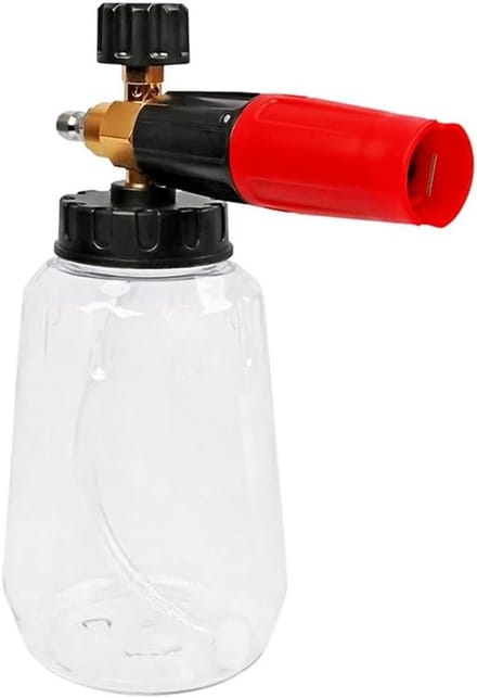 Schuimgenerator - Schuimmaker - Auto Wassen - Instelbare Schuimuitgifte - 1000 ml - Transparant