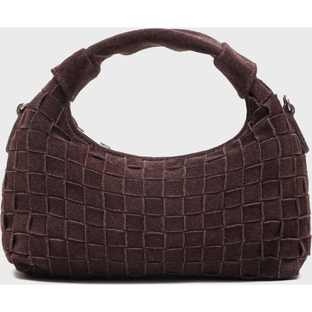 Núnoo Mini Dandy Braided Suede Chocolate Größe: OS | Handtaschen Outlet | Unisex | Braun