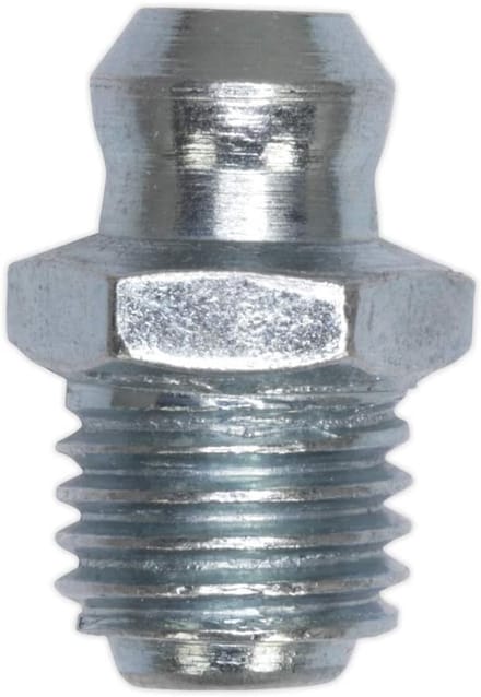 Vetnippel Recht M8 x 1,25 mm Pak van 25 Stuks