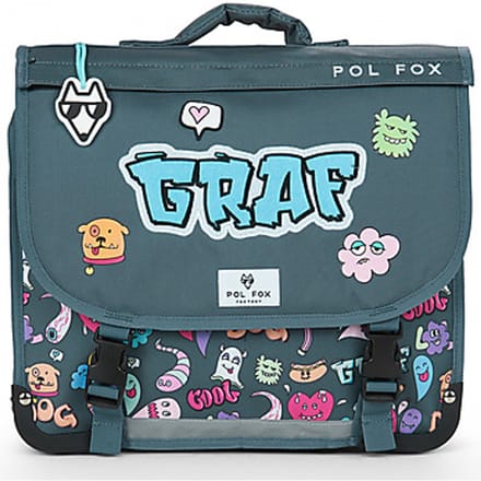 Schooltas Pol Fox CARTABLE 38 CM STREET ART