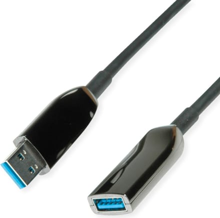 Roline - USB extension cable - USB Type A to USB Type A - 10 m