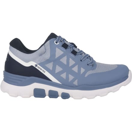 Gabor rollingsoft sensitive 86.989.26 - dames rollende wandelsneaker - Blauw - waterdicht - maat 40 (EU) 6.5 (UK)