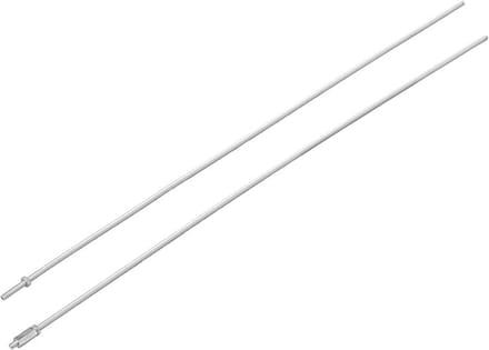 ProPlus Remstang voor aanhangwagen - M8 draad - 1 meter - 2 stuks - Metaal