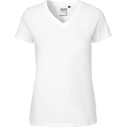 Neutral Ladies´ V-Neck T-Shirt NE81005 - White - M