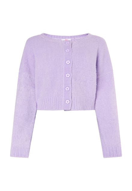Mymo Gebreid vest Dames violet