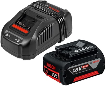 Bosch oplaadbare startset GBA 18 Volt / 1x 4.0 Ah + snellader GAL...