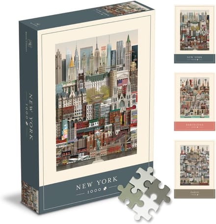 Legpuzzel - Stadsgezicht Puzzel - Ontspanning Thuis - 1000 Stukjes - 50 x 70 cm - New York