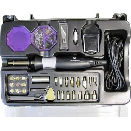 TOOLCRAFT KK-07025WD-2000 6-in-1 houtbranderset