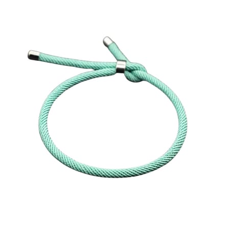 Nivard Armband - Staal - Nep Zilver - Dames - Lichtgroen