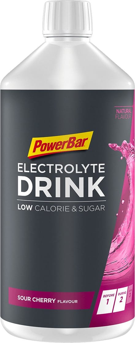 Powerbar Electrolyte Drink (1000 ml) Sour Cherry - Energie & Uithoudingsvermogen - Elektrolyten