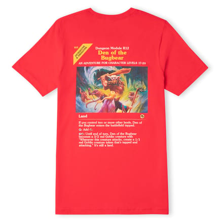 Dungeons & Dragons Den Of The Bug Bear Unisex T-Shirt - Red - M